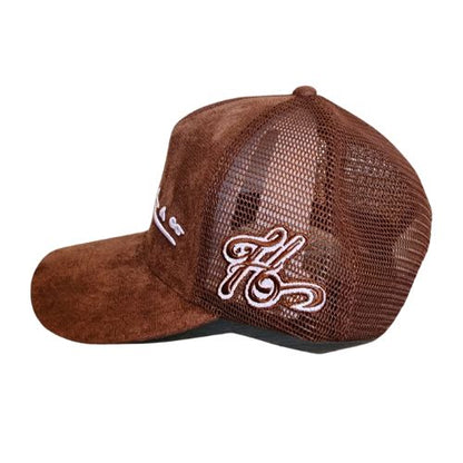 Suede Trucker Hat