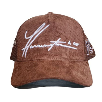 Suede Trucker Hat